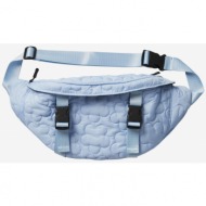light blue ladies quilted fanny pack pieces bianca - ladies