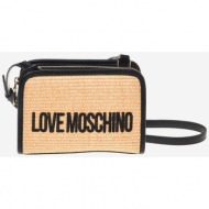 light brown womens crossbody handbag love moschino - women