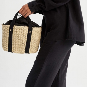 defacto wicker cross bag