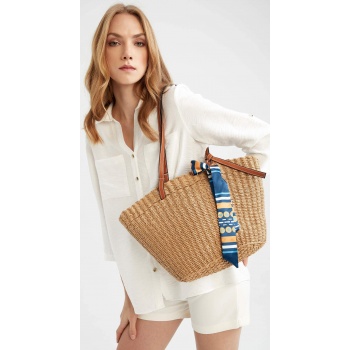 defacto women straw handbag