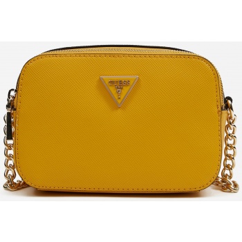yellow ladies crossbody handbag guess eco alexie crossbody σε προσφορά