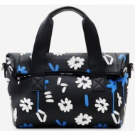 black women`s floral handbag desigual margy loverty 2.0 - women