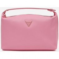 pink women`s cosmetic bag guess beauty - women