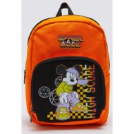 lc waikiki backpack - orange - graphic