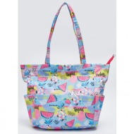 lc waikiki beach bag - πολύχρωμο - γραφικό