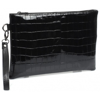 capone outfitters clutch - black - plain σε προσφορά