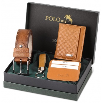 polo air wallet - brown - plain σε προσφορά