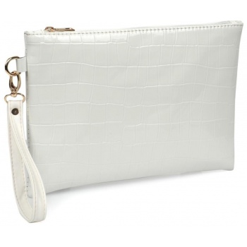 capone outfitters clutch - white - plain σε προσφορά