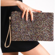 capone outfitters clutch - brown - marled