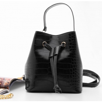 marjin handbag - black - plain σε προσφορά