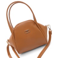 marjin shoulder bag - brown - plain