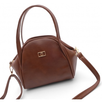 marjin shoulder bag - brown - plain σε προσφορά