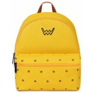 fashion backpack vuch miles yellow