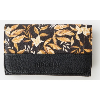 peněženka rip curl mixed floral mid wallet black σε προσφορά