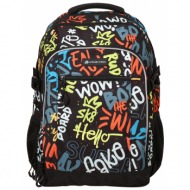 children`s school backpack alpine pro bardo black