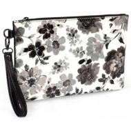 capone outfitters clutch - black - graphic