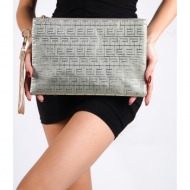 capone outfitters clutch - green - plain