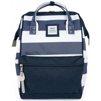 himawari unisex`s backpack tr23099-2 navy blue/white σε προσφορά