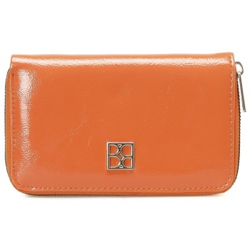 butigo patent leather lux czdn 3pr women`s wallet orange σε προσφορά