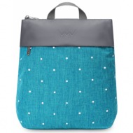 fashion backpack vuch glenn dotty blue