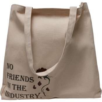 no friends oversize canvas bag in white σε προσφορά