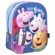kids backpack 3d peppa pig