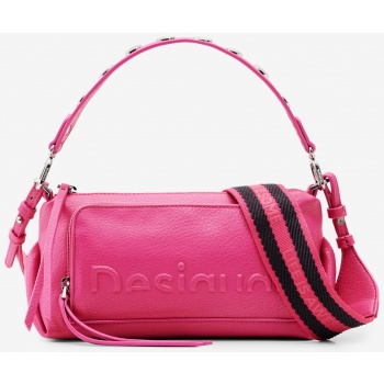 pink ladies handbag desigual half logo urus - women σε προσφορά