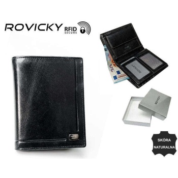 rovicky rfid δερμάτινο πορτοφόλι σε προσφορά