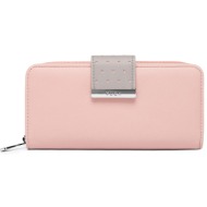 vuch florianna dotty pink wallet