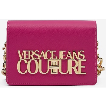 dark pink versace jeans couture ladies handbag - women σε προσφορά