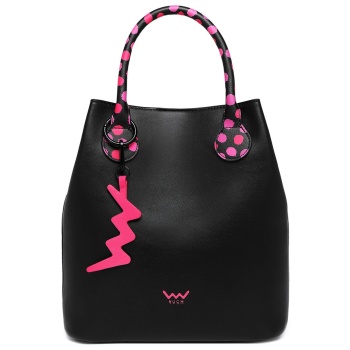 handbag vuch gabi dotty black σε προσφορά