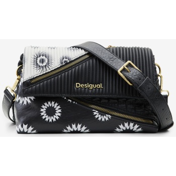 black women`s patterned crossbody handbag desigual altura σε προσφορά