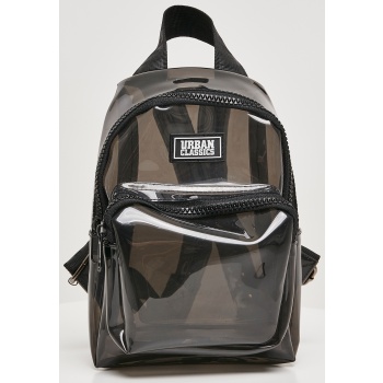 transparent mini backpack transparent black σε προσφορά