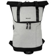 himawari unisex`s backpack tr23093-1 black/light grey