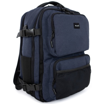 himawari unisex`s backpack tr23096-2 navy blue σε προσφορά