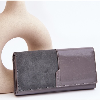women`s wallet with magnet grey harmale