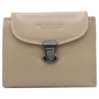 beige women`s leather wallet σε προσφορά