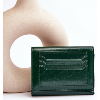 women`s wallet made of dark green joanela eco-leather σε προσφορά