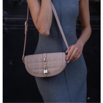 madamra mink women`s quilted crossbody bag σε προσφορά