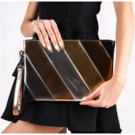 capone outfitters clutch - multicolor - color block