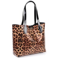 capone outfitters capone bristol leopard women`s shoulder bag