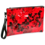 capone outfitters clutch - red - graphic