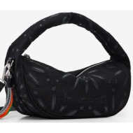 μαύρη γυναικεία τσάντα desigual summer dandelion bangor - γυναικεία