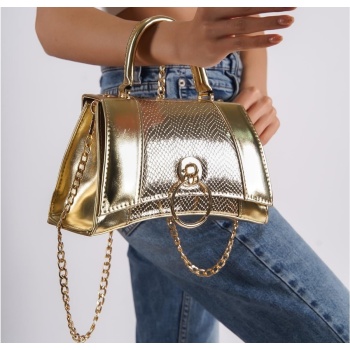 capone outfitters handbag - gold-colored - plain σε προσφορά