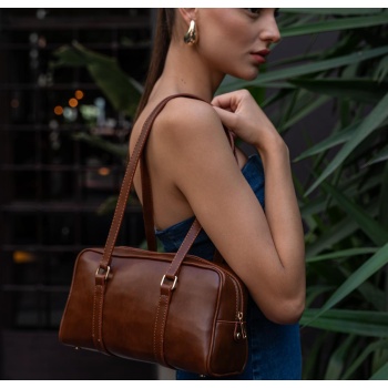 madamra tan women`s long double handle bag σε προσφορά