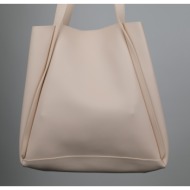 luvishoes klos women`s beige shoulder bag