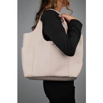 luvishoes amaya cream women`s shoulder bag σε προσφορά