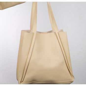 luvishoes klos cream women`s shoulder bag σε προσφορά