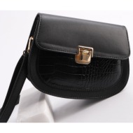 marjin women`s adjustable strap shoulder bag vones black