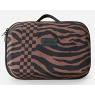 rip curl f-light ultimate beauty case brown cosmetic bag